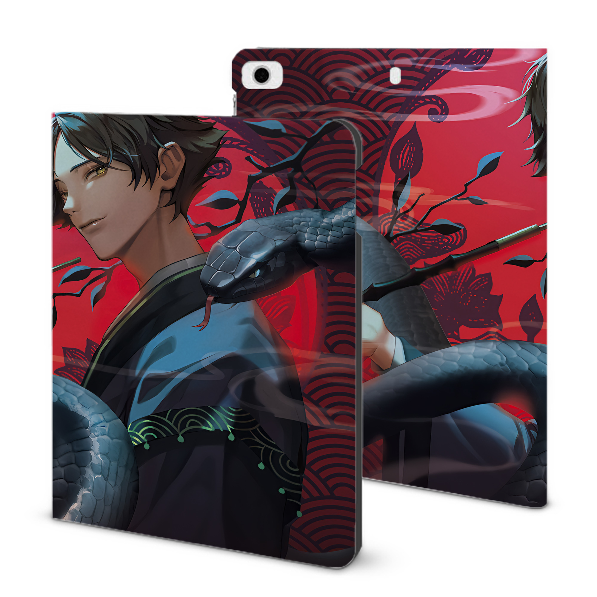 （画像用） ハイキュー!! Haikyu!! IPad ケース ブック型 PUレザー TPU 耐衝撃 軽量 薄型 ペン収納なし 全面保護 IPad 各モデル対応